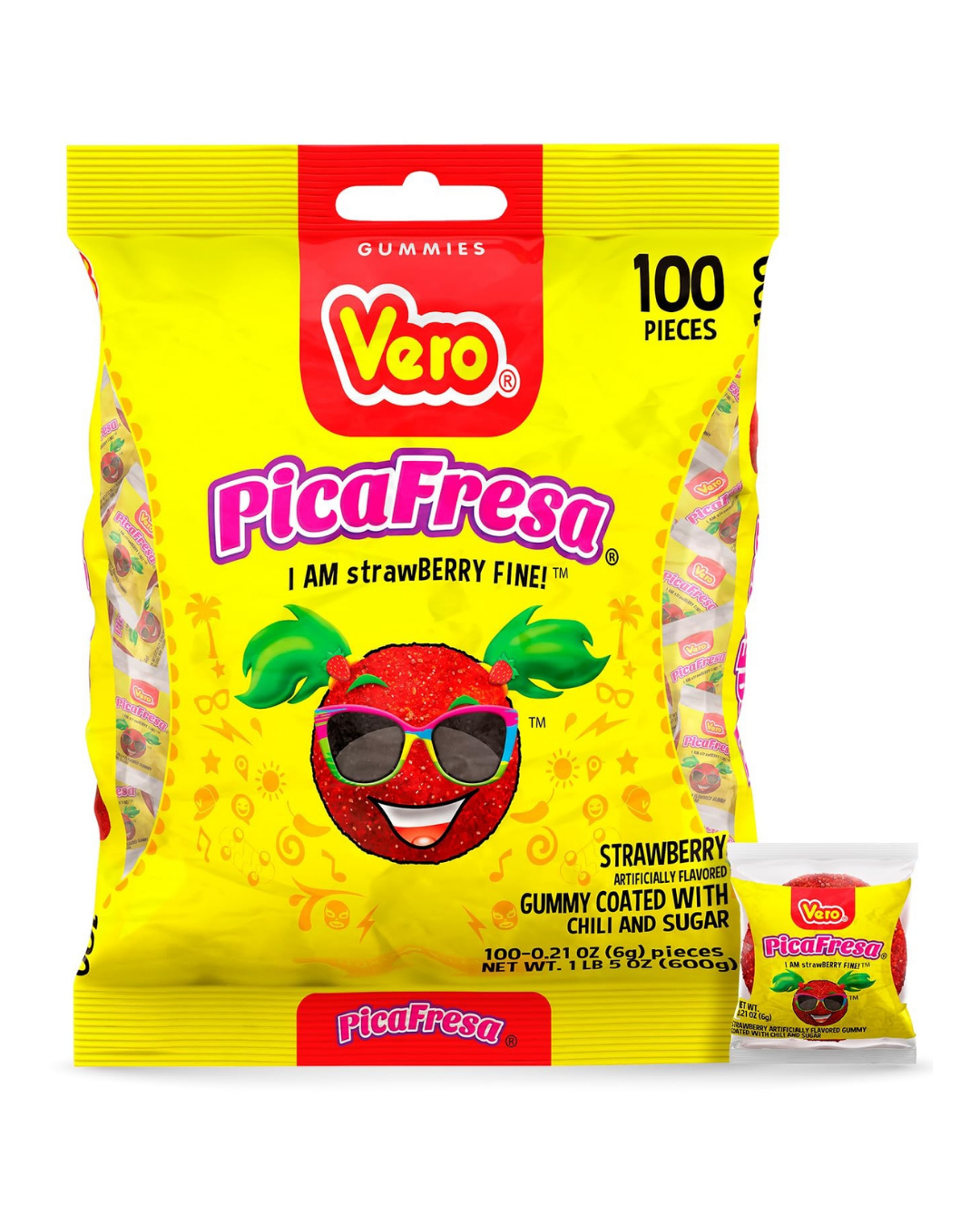 Vero PicaFresa 100uds.